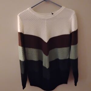 Preswick & Moore Multicolor Crew Neck Sweater